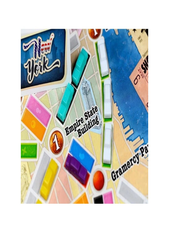 Ticket to Ride: New York - Board Game - Image 2